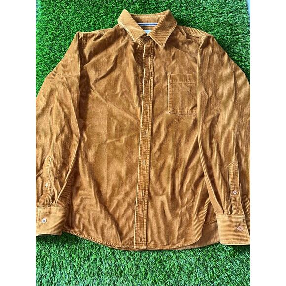 Sun + Stone x Macy’s Corduroy Shirt Jacket Shacket Men Size Extra Large XL - Picture 1 of 9